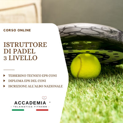 Corso Istruttore Di Padel 3° Livello
