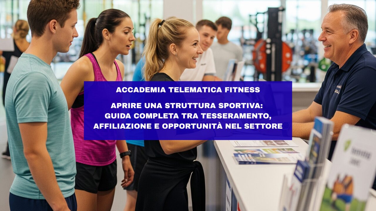 Aprire una Struttura Sportiva: Guida Completa tra Tesseramento, Affiliazione e Opportunità nel Settore