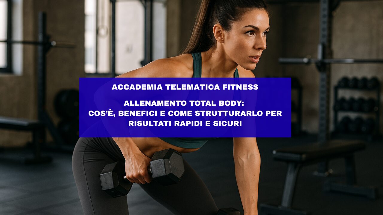 Allenamento Total Body: cos’è, benefici e come strutturarlo per risultati rapidi e sicuri