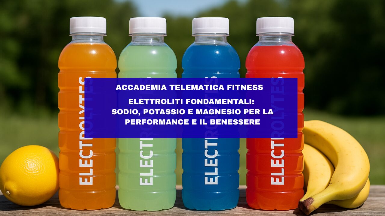 Elettroliti fondamentali: sodio, potassio e magnesio per la performance e il benessere