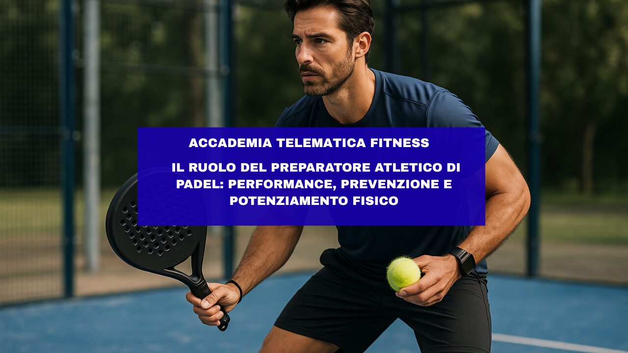 Il ruolo del preparatore atletico di padel: performance, prevenzione e potenziamento fisico