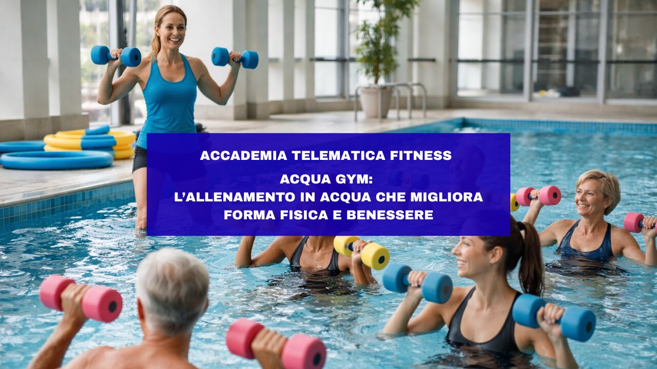 Acqua Gym: l’allenamento in acqua che migliora forma fisica e benessere