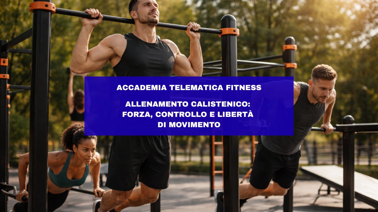 Allenamento calistenico: forza, controllo e libertà di movimento