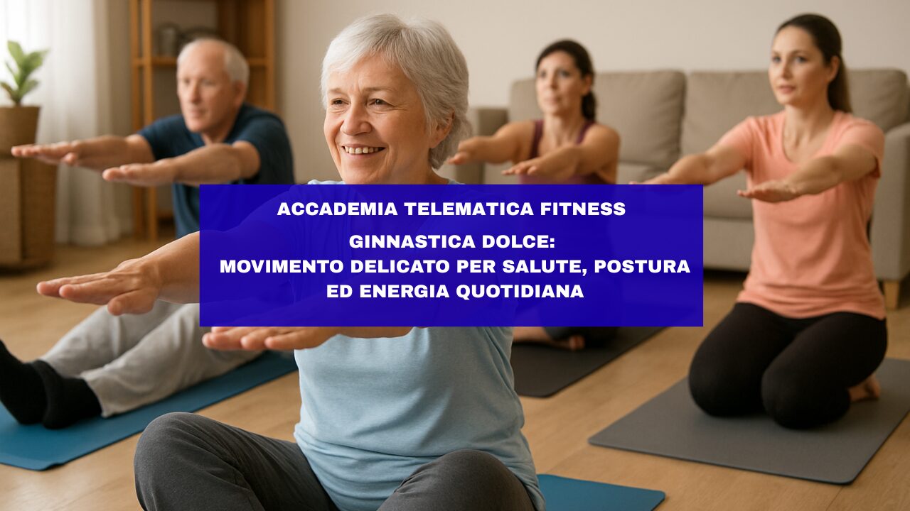 Ginnastica dolce: movimento delicato per salute, postura ed energia quotidiana