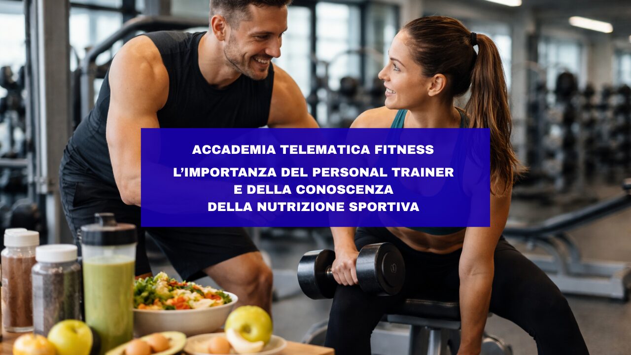 L’importanza del Personal Trainer e della conoscenza della nutrizione sportiva durante l’allenamento in palestra