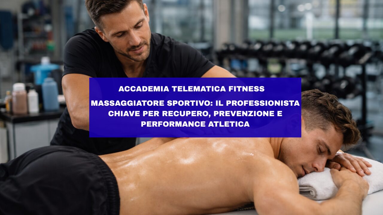 Massaggiatore sportivo: il professionista chiave per recupero, prevenzione e performance atletica