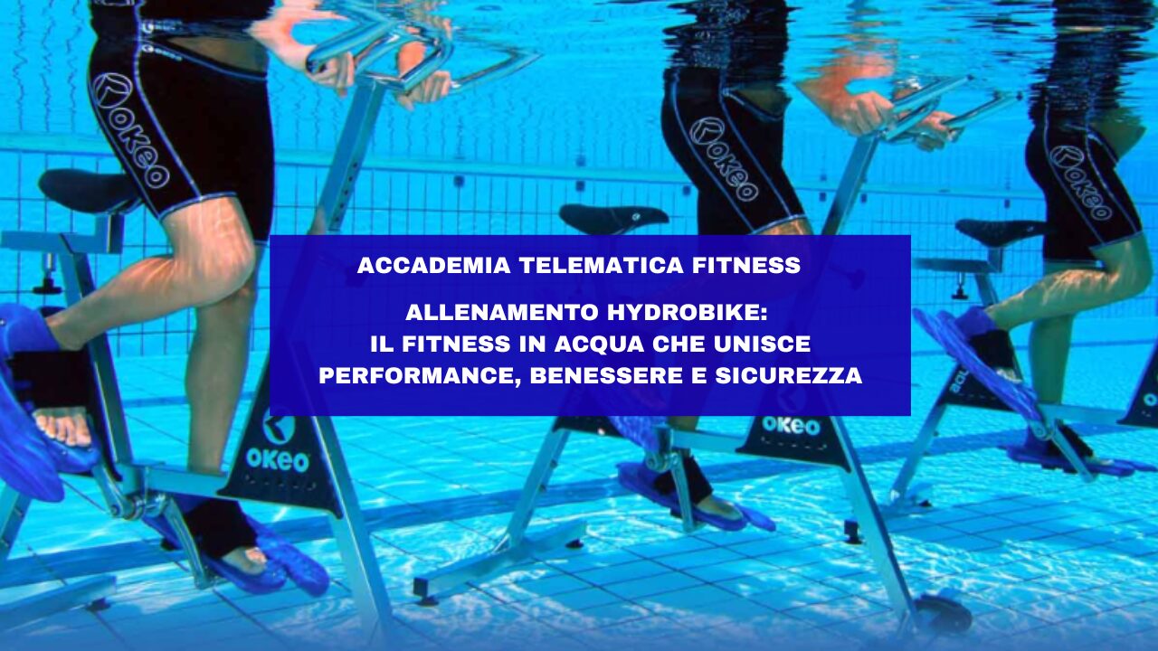Allenamento Hydrobike: il fitness in acqua che unisce performance, benessere e sicurezza