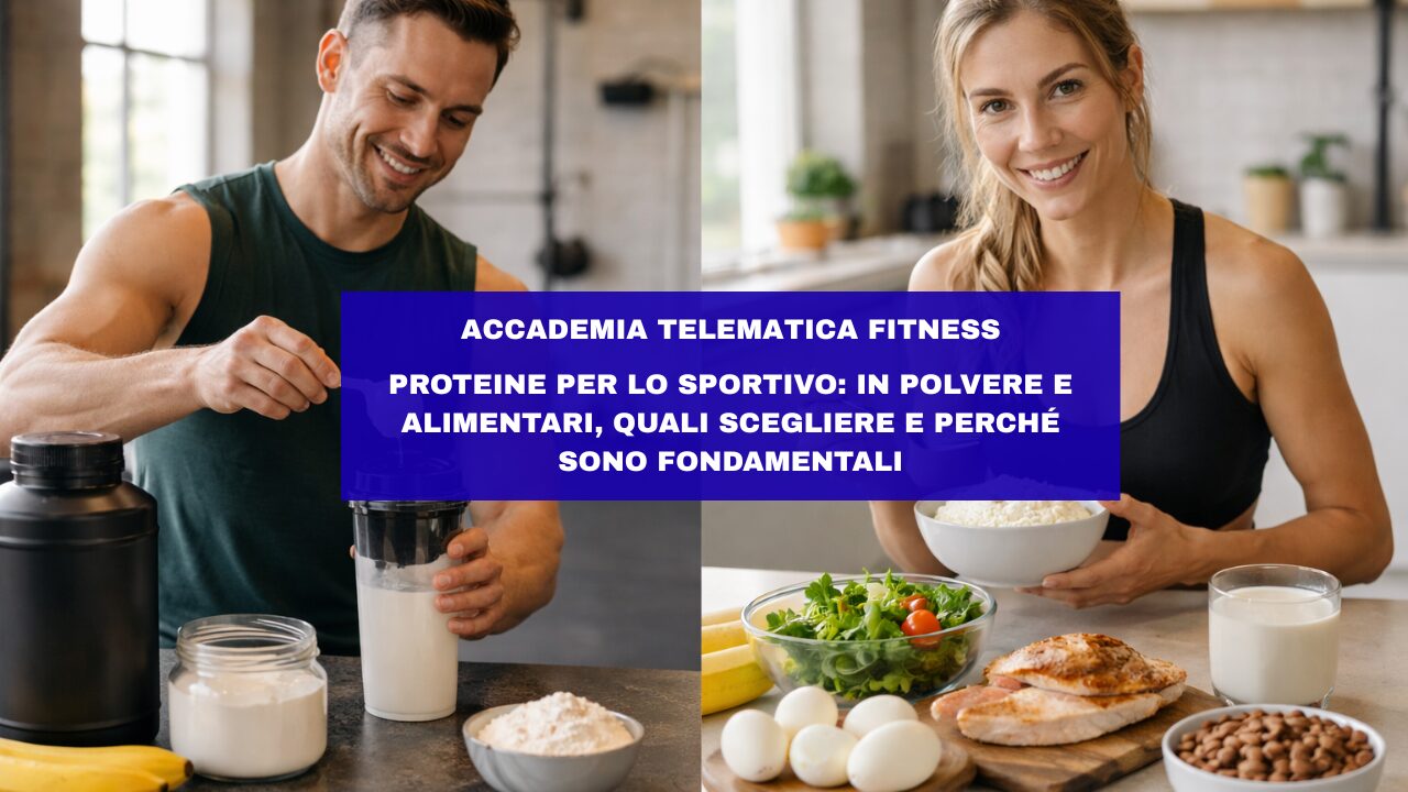 Proteine per lo sportivo: in polvere e alimentari, quali scegliere e perché sono fondamentali