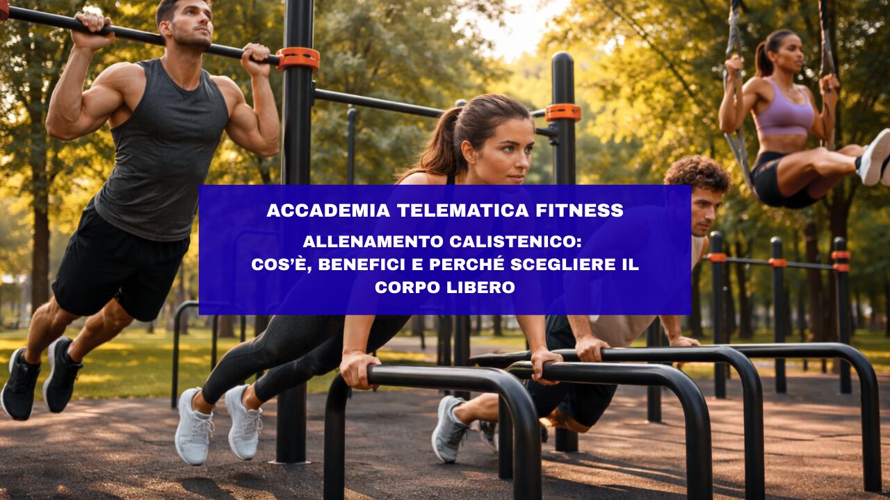 Allenamento calistenico: cos’è, benefici e perché scegliere il corpo libero