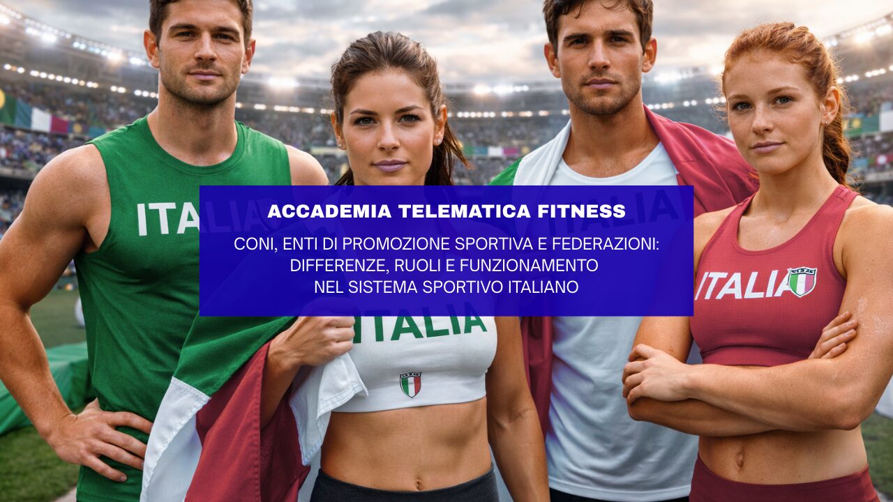 CONI, Enti di Promozione Sportiva e Federazioni: differenze, ruoli e funzionamento nel sistema sportivo italiano