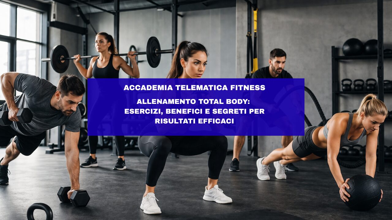 Allenamento Total Body: esercizi, benefici e segreti per risultati efficaci