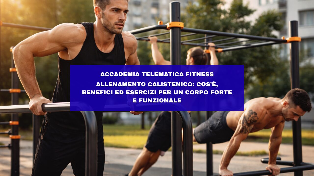 Allenamento calistenico: cos’è, benefici ed esercizi per un corpo forte e funzionale