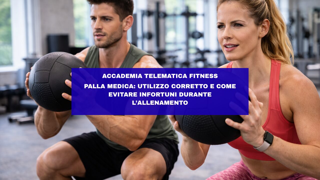 Palla medica: utilizzo corretto e come evitare infortuni durante l’allenamento