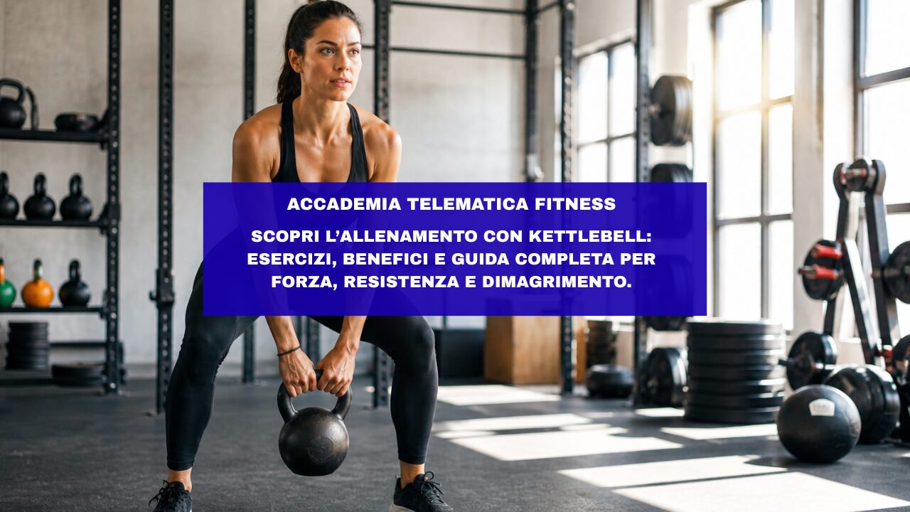Allenamento con kettlebell: benefici, esercizi e guida completa