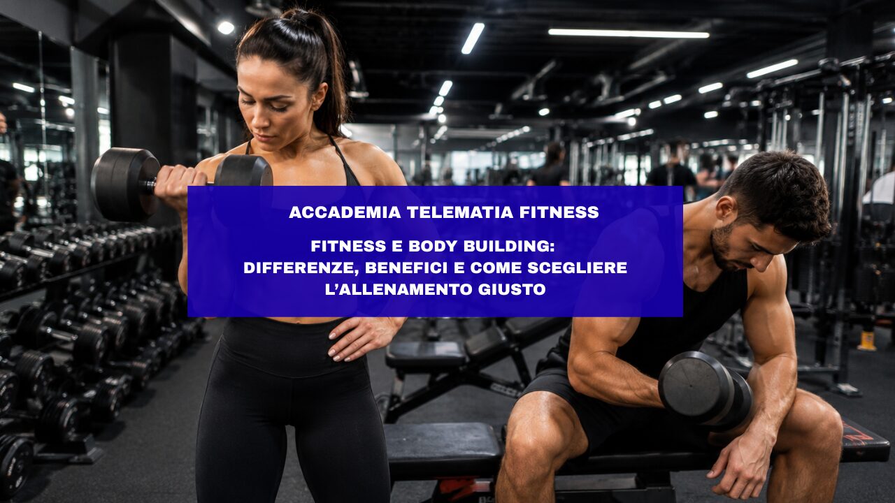 Fitness e Body Building: differenze, benefici e come scegliere l’allenamento giusto