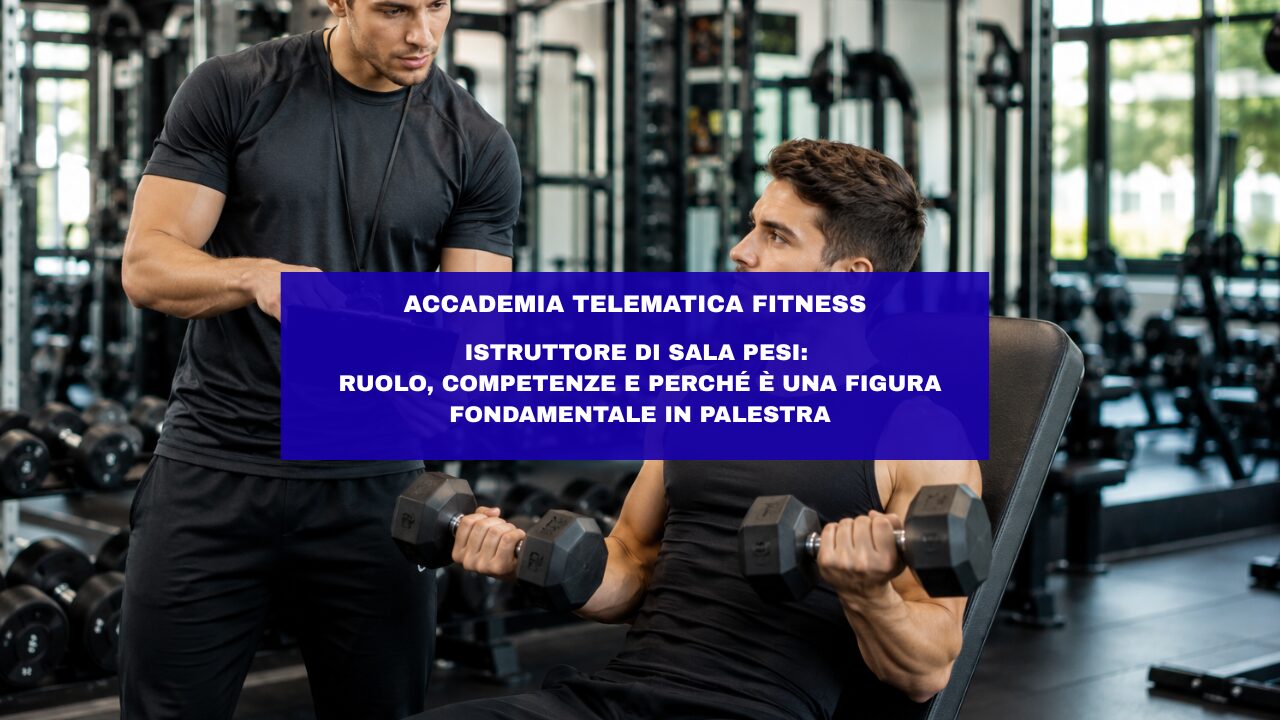 Istruttore di Sala Pesi: ruolo, competenze e perché è una figura fondamentale in palestra